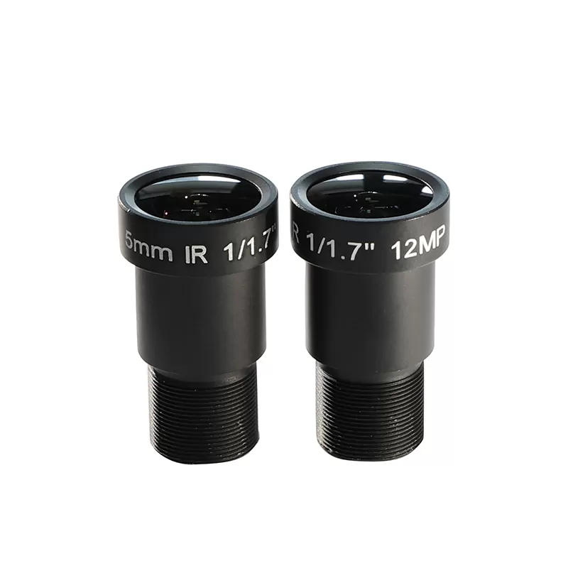 1/1.7-inch S mount 12MP 5mm security camera lens 1/1.7-inch S mount 12MP 5mm security camera lens