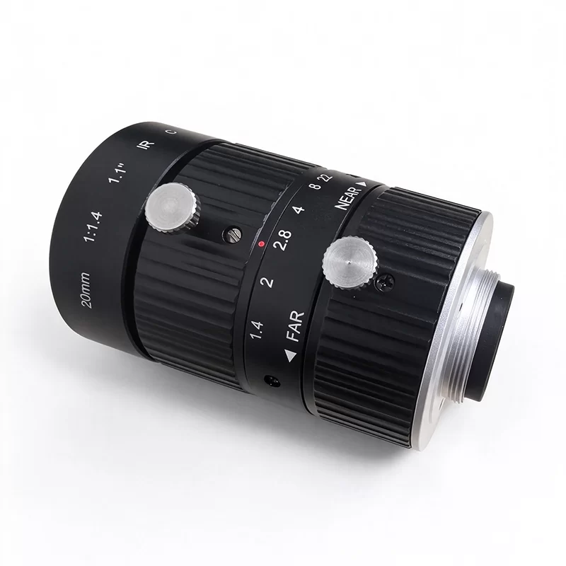 12MP 1,1-Zoll-C-Mount-Objektiv mit fester Brennweite, 20 mm F1,4 Tag-/Nacht-IR-korrigiertes Objektiv zur Erkennung von Verkehrsverst&ouml;&szlig;en 2