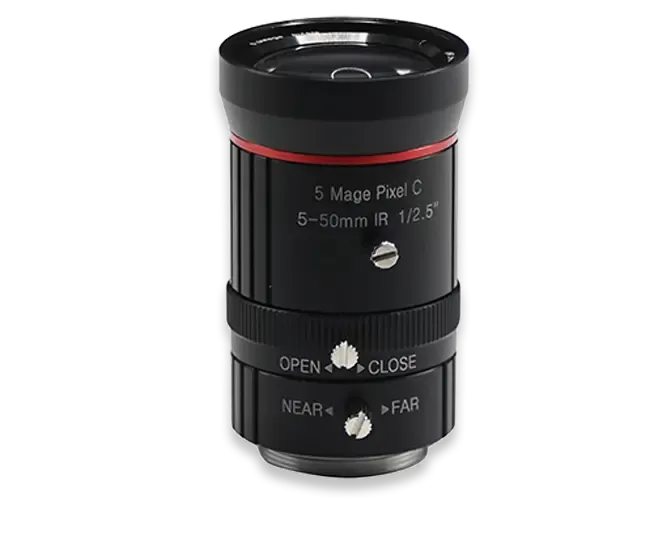 5-50mm F1.6 Vari-Focal Zoom Lens for Security Camera and machine vision system
