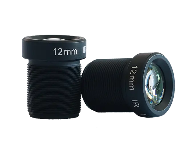 1/2.5inch M12 mount 5MP 12mm mini lenses